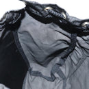 PRADA Backpack Nylon Black Silver Auth 149300V-31