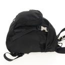 PRADA Backpack Nylon Black Silver Auth 149300V-5