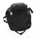 PRADA Backpack Nylon Black Silver Auth 149300V-6