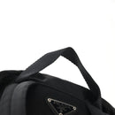 PRADA Backpack Nylon Black Silver Auth 149300V-8