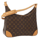 LOUIS VUITTON Monogram Boulogne 35 Shoulder Bag M51260 LV Auth 149302-1