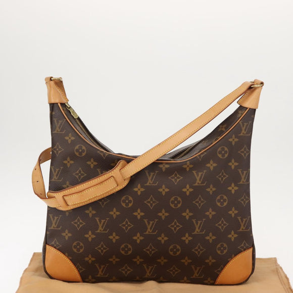LOUIS VUITTON Monogram Boulogne 35 Shoulder Bag M51260 LV Auth 149302
