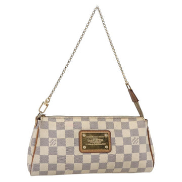 LOUIS VUITTON Damier Azur Eva Shoulder Bag 2way N55214 LV Auth 149303