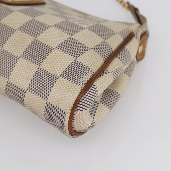 LOUIS VUITTON Damier Azur Eva Shoulder Bag 2way N55214 LV Auth 149303