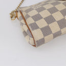 LOUIS VUITTON Damier Azur Eva Shoulder Bag 2way N55214 LV Auth 149303-16