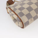 LOUIS VUITTON Damier Azur Eva Shoulder Bag 2way N55214 LV Auth 149303-18
