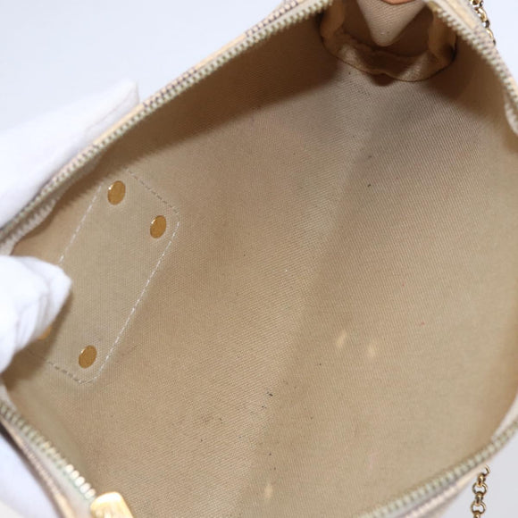 LOUIS VUITTON Damier Azur Eva Shoulder Bag 2way N55214 LV Auth 149303