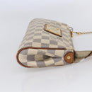 LOUIS VUITTON Damier Azur Eva Shoulder Bag 2way N55214 LV Auth 149303-4