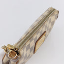 LOUIS VUITTON Damier Azur Eva Shoulder Bag 2way N55214 LV Auth 149303-6