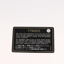 CHANEL Choco Bar Hand Bag Lamb Skin Brown Silver CC Auth 149307-12