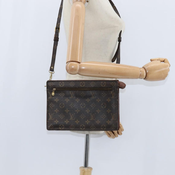 LOUIS VUITTON Monogram Angian Shoulder Bag M51205 LV Auth 149320
