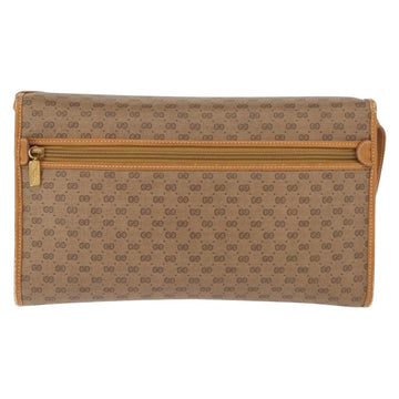 GUCCI Micro GG Supreme Shoulder Bag PVC Beige Gold 004 106 0146 Auth 149323 - 0