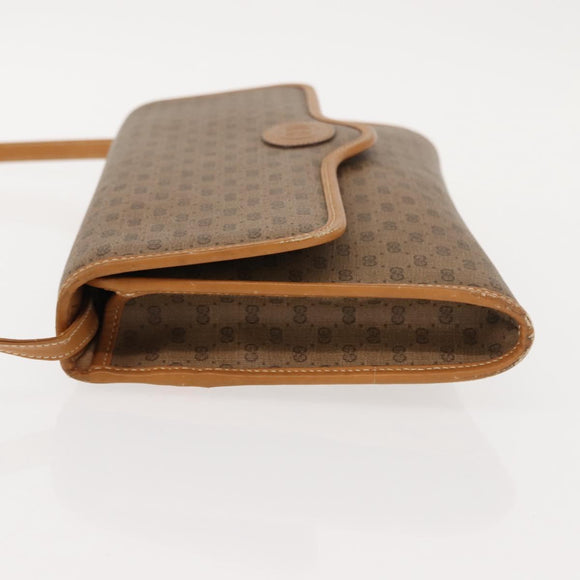 GUCCI Micro GG Supreme Shoulder Bag PVC Beige Gold 004 106 0146 Auth 149323