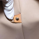 LOUIS VUITTON Monogram Vernis Houston Hand Bag Beige M91004 LV Auth 149327-12