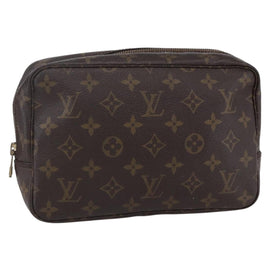 LOUIS VUITTON Monogram Trousse Toilette 23 Clutch Bag M47524 LV Auth 149328