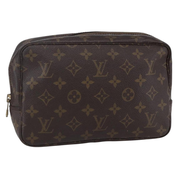 LOUIS VUITTON Monogram Trousse Toilette 23 Clutch Bag M47524 LV Auth 149328