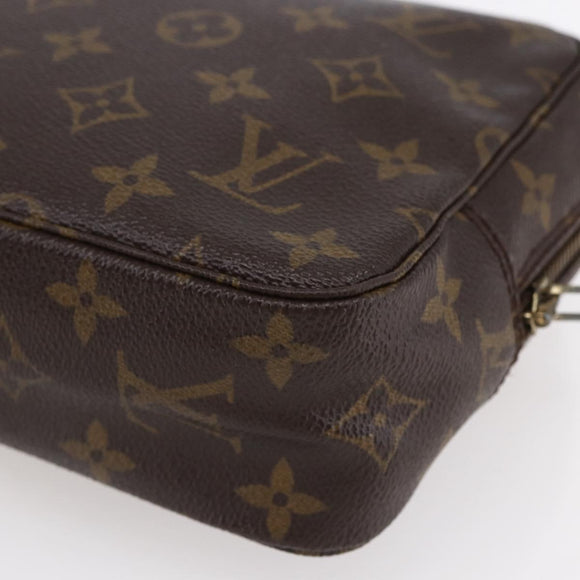 LOUIS VUITTON Monogram Trousse Toilette 23 Clutch Bag M47524 LV Auth 149328