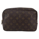 LOUIS VUITTON Monogram Trousse Toilette 23 Clutch Bag M47524 LV Auth 149328-13