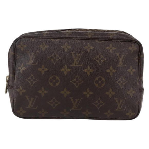 LOUIS VUITTON Monogram Trousse Toilette 23 Clutch Bag M47524 LV Auth 149328