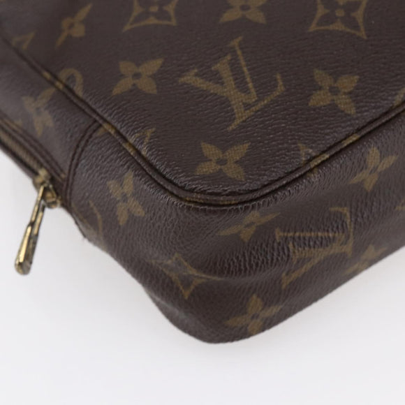 LOUIS VUITTON Monogram Trousse Toilette 23 Clutch Bag M47524 LV Auth 149328