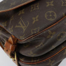 LOUIS VUITTON Monogram Saumur 30 Shoulder Bag M42256 LV Auth 149330-17