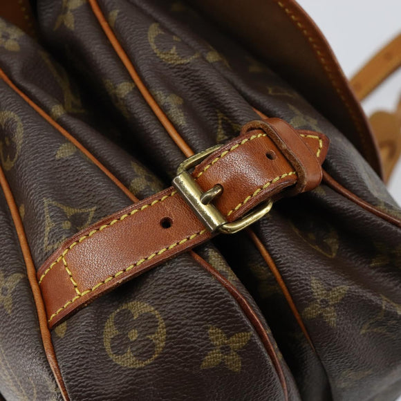 LOUIS VUITTON Monogram Saumur 30 Shoulder Bag M42256 LV Auth 149330