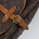 LOUIS VUITTON Monogram Saumur 30 Shoulder Bag M42256 LV Auth 149330-21
