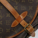 LOUIS VUITTON Monogram Saumur 30 Shoulder Bag M42256 LV Auth 149330-22