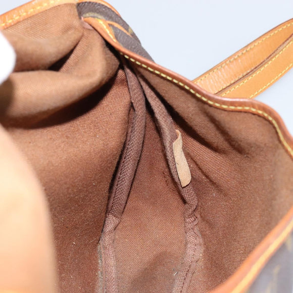 LOUIS VUITTON Monogram Saumur 30 Shoulder Bag M42256 LV Auth 149330