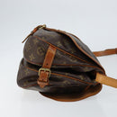 LOUIS VUITTON Monogram Saumur 30 Shoulder Bag M42256 LV Auth 149330-3