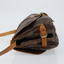 LOUIS VUITTON Monogram Saumur 30 Shoulder Bag M42256 LV Auth 149330-4
