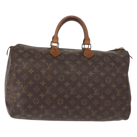 LOUIS VUITTON Monogram Speedy 40 Hand Bag M41522 LV Auth 149343