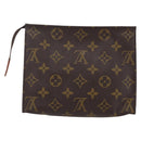 LOUIS VUITTON Monogram Poche Toilette 19 Pouch M47544 LV Auth 149344-2