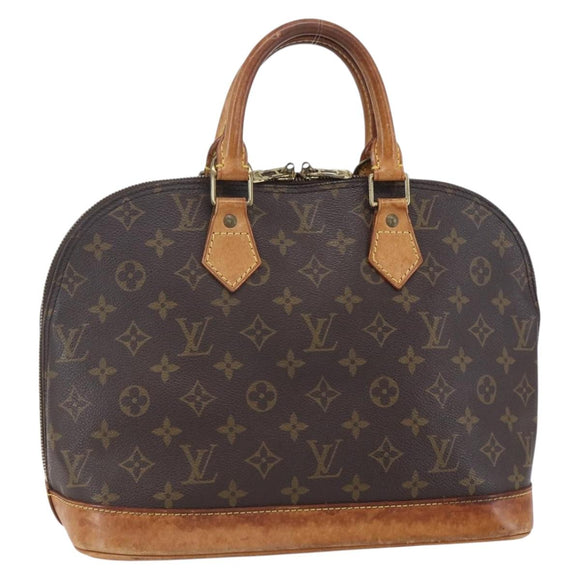 LOUIS VUITTON Monogram Alma Hand Bag M51130 LV Auth 149345