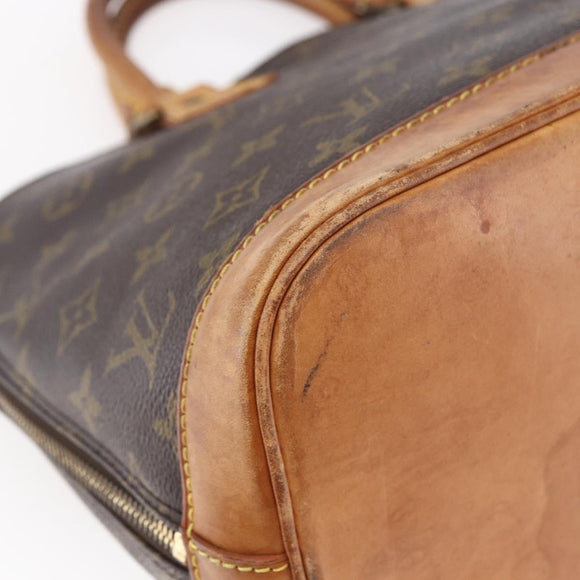 LOUIS VUITTON Monogram Alma Hand Bag M51130 LV Auth 149345