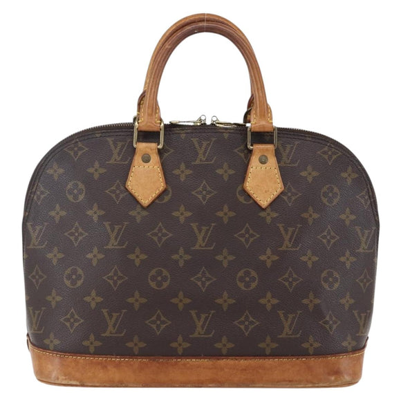 LOUIS VUITTON Monogram Alma Hand Bag M51130 LV Auth 149345