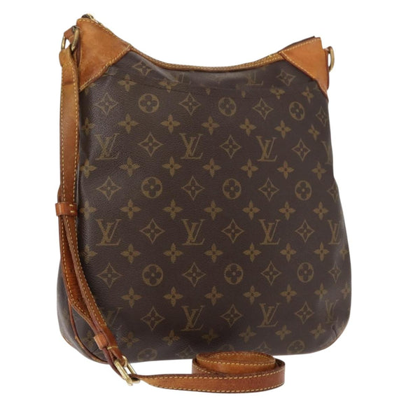 LOUIS VUITTON Monogram Odeon MM Shoulder Bag M56389 LV Auth 149347
