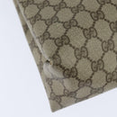 GUCCI GG Supreme Web Sherry Line Tote Bag PVC Beige Gold 39 02 091 Auth 149350-15