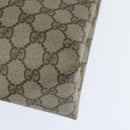 GUCCI GG Supreme Web Sherry Line Tote Bag PVC Beige Gold 39 02 091 Auth 149350-16