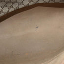 GUCCI GG Supreme Web Sherry Line Tote Bag PVC Beige Gold 39 02 091 Auth 149350-11