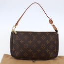 LOUIS VUITTON Monogram Pochette Accessoires Pouch M51980 LV Auth 149358-21