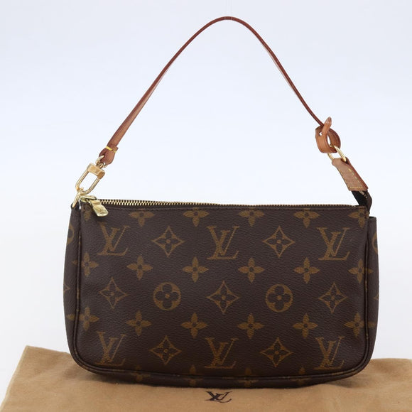 LOUIS VUITTON Monogram Pochette Accessoires Pouch M51980 LV Auth 149358