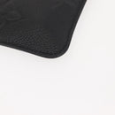 LOUIS VUITTON Monogram Empreinte Giant Neverfull MM Pouch Black LV Auth 149361-14