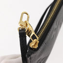 LOUIS VUITTON Monogram Empreinte Giant Neverfull MM Pouch Black LV Auth 149361-9