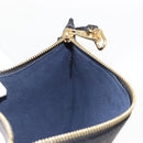 LOUIS VUITTON Monogram Empreinte Giant Neverfull MM Pouch Black LV Auth 149361-18