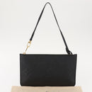 LOUIS VUITTON Monogram Empreinte Giant Neverfull MM Pouch Black LV Auth 149361-12