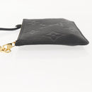 LOUIS VUITTON Monogram Empreinte Giant Neverfull MM Pouch Black LV Auth 149361-4