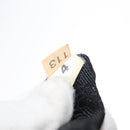 PRADA Shoulder Bag Leather Black Gold Auth 149362-23