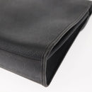 Christian Dior Honeycomb Canvas Hand Bag PVC 2way Black Gold Auth 149368-17