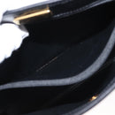 Christian Dior Honeycomb Canvas Hand Bag PVC 2way Black Gold Auth 149368-22